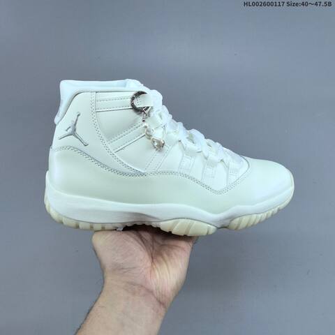 Jordan Air Jordan 11 Retro White Cream EU 40-47 5 Basketball - Men's (BS-66944)