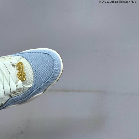 Jordan Air Jordan 4 Retro OG Light Blue White EU 36-47 Basketball - Unisex (BS-65976)