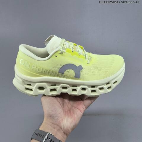 On Running Cloudmonster Black White EU 36-45 Running Shoe Running Sneakers - Unisex (BS-69560)