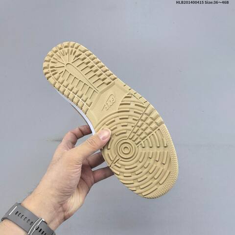 Jordan Air Jordan 1 Low Golf White Beige EU 36-46 - Unisex (BS-66177)