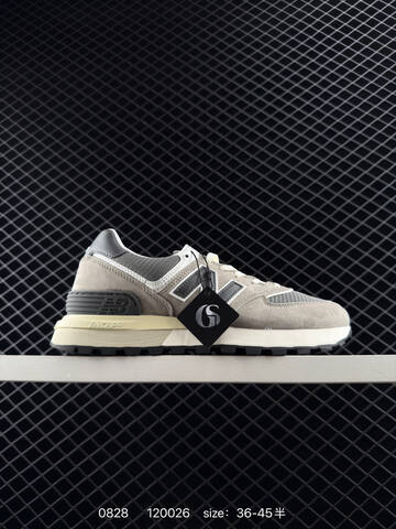 New Balance 574 U574LGBB Grey Off White Black EU 36-45 Sneaker - Unisex (BS-82908)