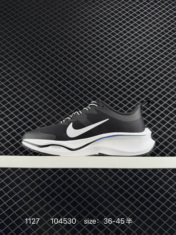Nike Pegasus Plus Zoom Black White Blue 36-45 5 Running - Unisex (BS-73972)