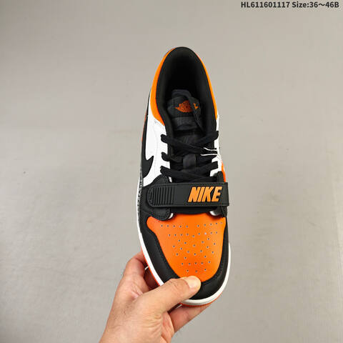 Jordan Air Jordan Legacy 312 Low Black White Orange 36 46 Lifestyle - Unisex (BS-63556)