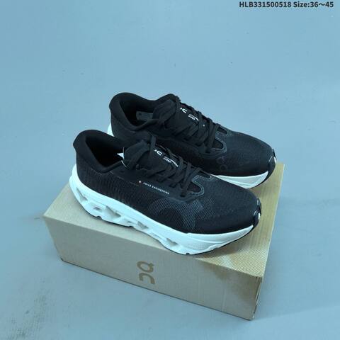 On Cloudmonster 3 Hyper Black White EU 36-45 Running Shoe Running Sneakers - Unisex (BS-69547)