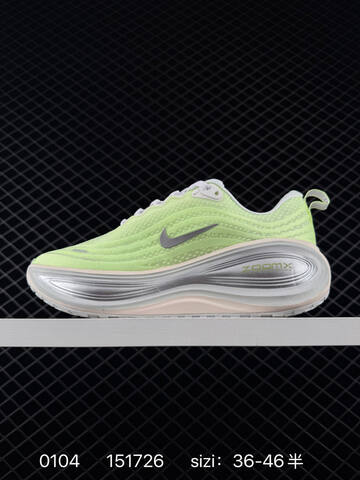 Nike Vomero 18 Neon Green White Silver 36-46 Running - Unisex (BS-73331)