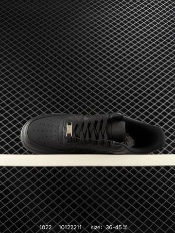 Nike Air Force 1 07 Triple Black EU 36-45 5 Casual - Unisex (BS-74645)