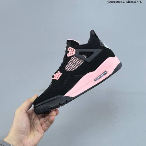 Jordan Air Jordan 4 Black Pink EU 36-47 Basketball - Unisex (BS-66155)
