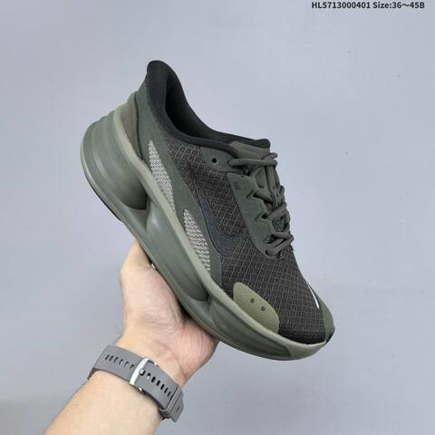 Nike Comfort Ride EasyOn Access IF4997-300 Olive Green Black Light Olive EU 36-45 Running Shoe - Unisex BS-60996