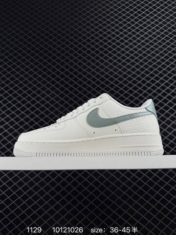 Nike Air Force 1 07 White Light Blue 35 5 Casual - Women's (BS-73936)