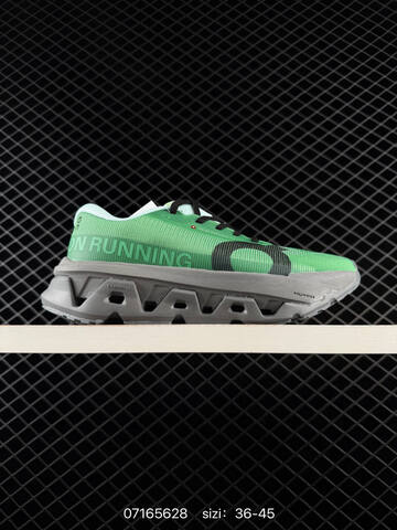 On Cloudmonster 3 Hyper Green Mint Gray Black EU 36-45 Running Shoe Running Sneakers Unisex BS-85033