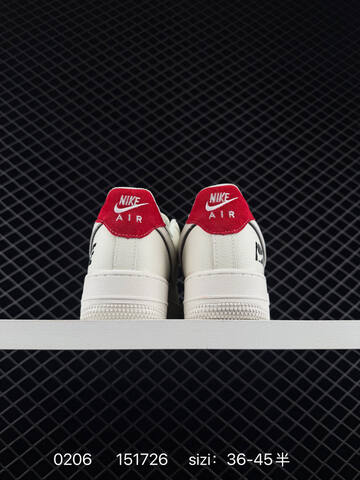 Nike Dunk Low Retro White Black Red 36-45 Casual - Unisex (BS-72815)