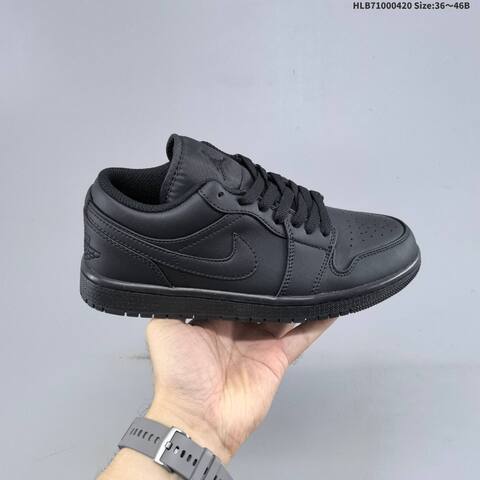 Jordan Air Jordan 1 Low Black White Gray EU 36-46 Basketball - Unisex (BS-66113)