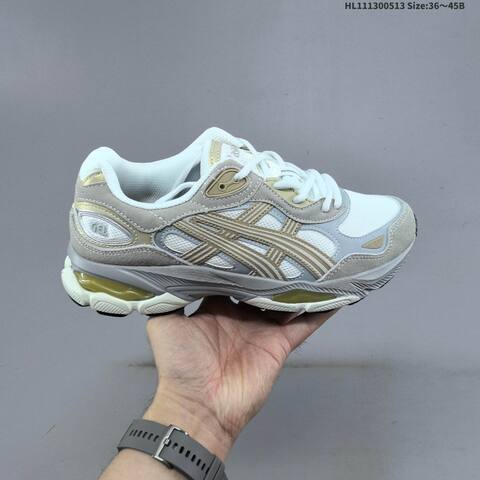 ASICS Gel NYC 2 0 Brown Black Gray White EU 36-45 Running Shoe Running Sneakers - Unisex (BS-68839)