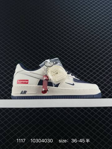 Nike Air Force 1 07 White Black Grey Red Navy EU 36-45 5 Lifestyle - Unisex (BS-74157)