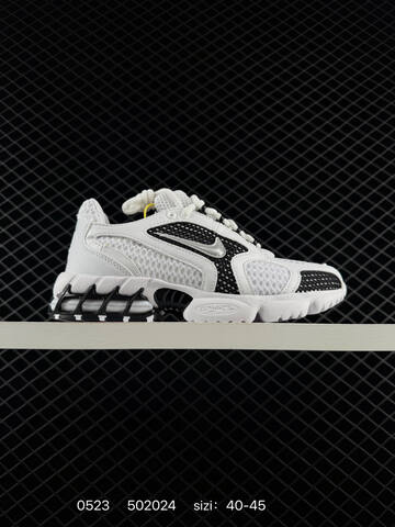 Nike Air Zoom Spiridon Cage 2 Stussy Cream Black EU 36-45 Lifestyle - Unisex (BS-71274)