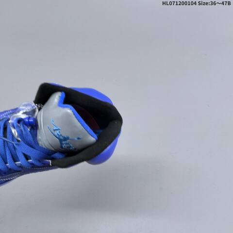 Jordan Air Jordan 5 Retro Blue Black Gray EU 36-47B Basketball - Women's (BS-67125)