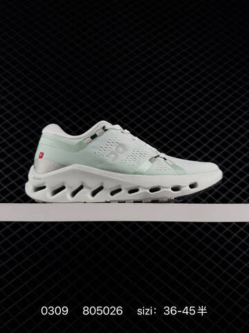 On Cloudsurfer Mint White Grey Black EU 36-45 Running Shoe Running Sneakers - Unisex (BS-85400)