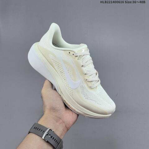 Nike Air Zoom Pegasus 42 IB1881-106 Sail White Pale Gold EU 36-40 Running Shoe - Unisex BS-59906