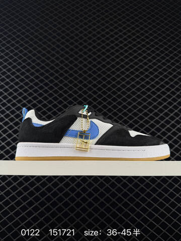 Nike SB Alleyoop Black White Blue 36-45 Skate - Unisex (BS-73022)