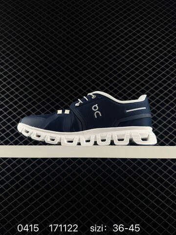 On Cloud 5 Navy White EU 36-45 Running Shoe Running Sneakers - Unisex BS-85354