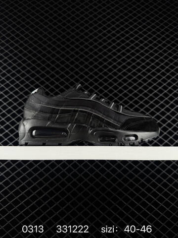 Nike Air Max 95 Black Gray White 40-46 Lifestyle - Men's (BS-72671)