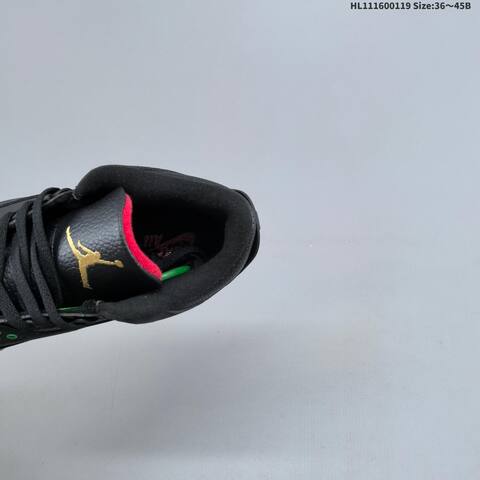 Jordan Air Jordan 3 Retro Black Green Gold 36 45 Basketball - Unisex (BS-66921)