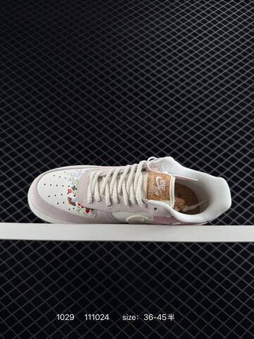Nike Air Force 1 Low Pink White Cream EU 36-45 Lifestyle - Unisex (BS-74494)