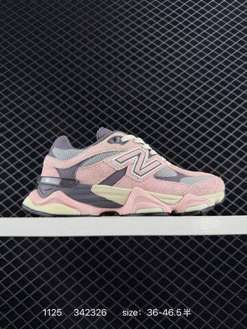 New Balance 9060 U9060IAB Pink Purple Cream Grey Black EU 36-46 5 Sneaker - Unisex (BS-82558)