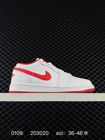 Jordan Air Jordan 1 Low White Dark Navy Black Cream EU 36-46 Sneaker - Unisex (BS-79862)