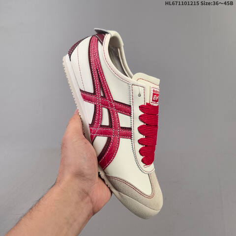 Onitsuka Tiger Mexico 66 Patou Beige Pink EU 36-40 Sneaker Casual Sneakers - Unisex (BS-69152)