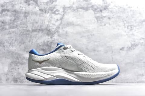 HOKA Rincon 4 White Blue Gold Running Shoe Running Sneakers (BS-59406)