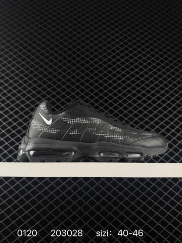 Nike Air Max 95 Black Dark Gray 40-46 Casual - Men's (BS-73047)