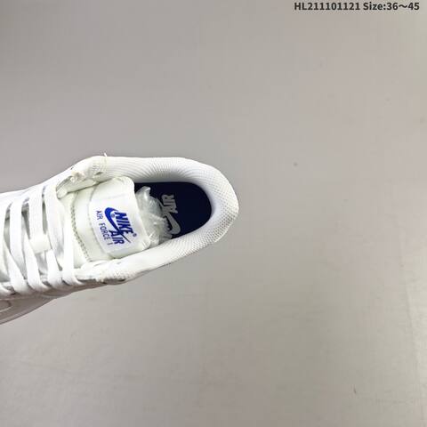 Nike Air Force 1 07 White Royal Blue EU 36-45 Sneaker - Unisex BS-63338