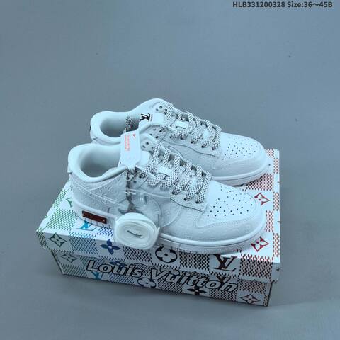 Nike Dunk SB Low Louis Vuitton Off White Red EU 36-45 Skate Shoe - Unisex BS-61072