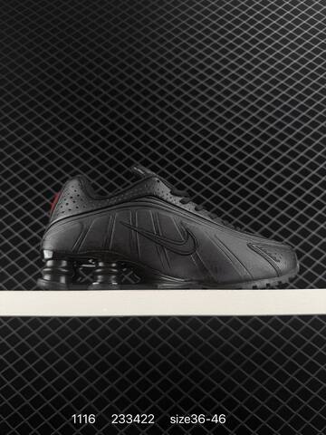 Nike Shox R4 Black Red EU 36-46 Running - Unisex (BS-74179)