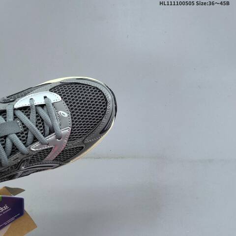 ASICS GEL-1130 Dark Grey Silver Cream Black EU 36-45 Running Shoe Running Sneakers - Unisex (BS-68858)