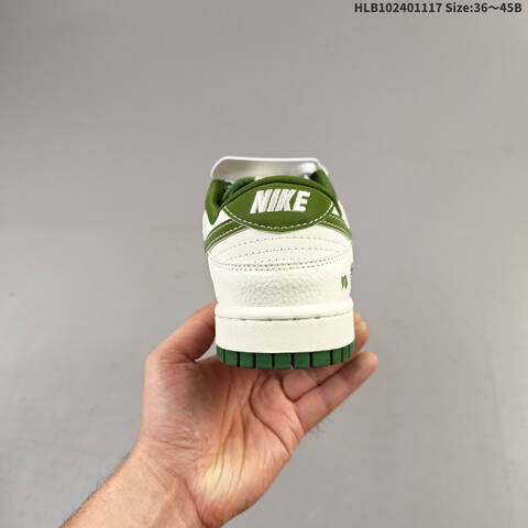 Nike Dunk Low White Green EU 36-45 Casual - Unisex (BS-63573)
