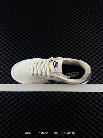 Nike Court Shot Off White Navy Blue Brown Cream White EU 36-45 Skate - Unisex (BS-71065)