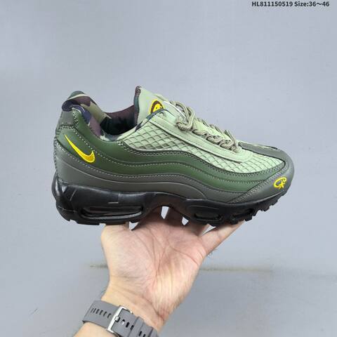 Nike Air Max 95 Black Grey Silver EU 39-46 Running Shoe - Unisex BS-60251