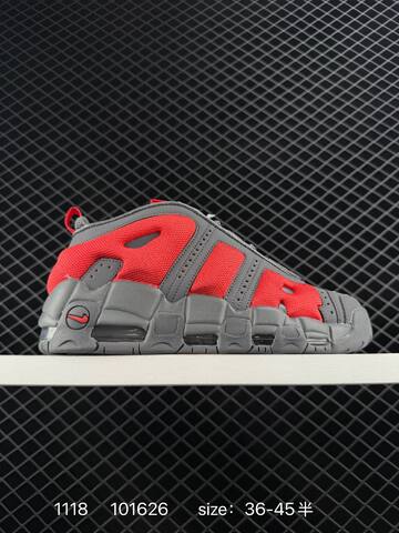 Nike Air More Uptempo Low FZ3055-002 White Red EU 36-45 5 Basketball - Unisex (BS-74139)
