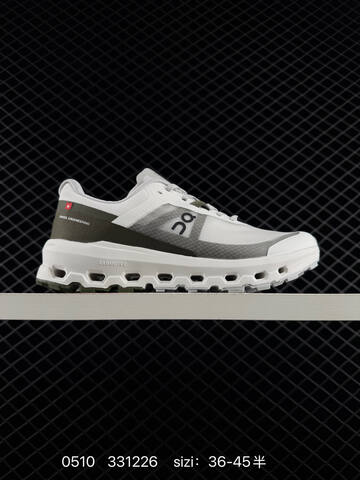 On Cloudvista Khaki Or White Black EU 36-45 Trail Shoe Trail Running Sneakers - Unisex (BS-85304)