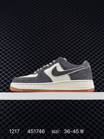 Nike Air Force 1 07 Low x The North Face Charcoal Gray White Gum EU 36-45 Lifestyle - Unisex (BS-73640)