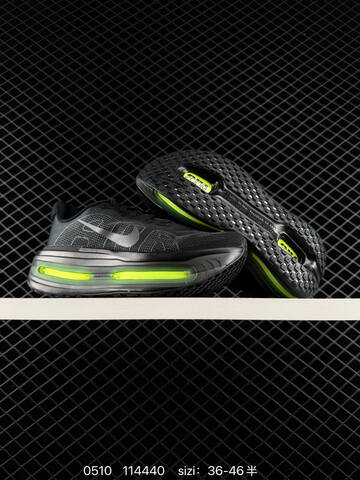 Nike Vomero Premium ReactX Air Zoom Black Neon Green Grey EU 36-46 Running - Unisex (BS-71559)