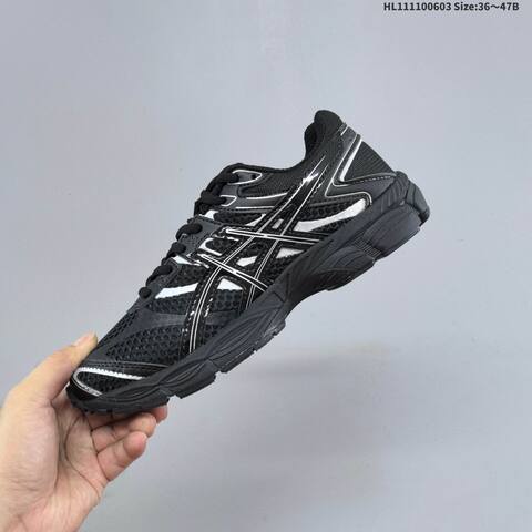 ASICS Gel Cumulus 16 Black Silver EU 36-47 Running Shoe Running Sneakers - Unisex (BS-68768)