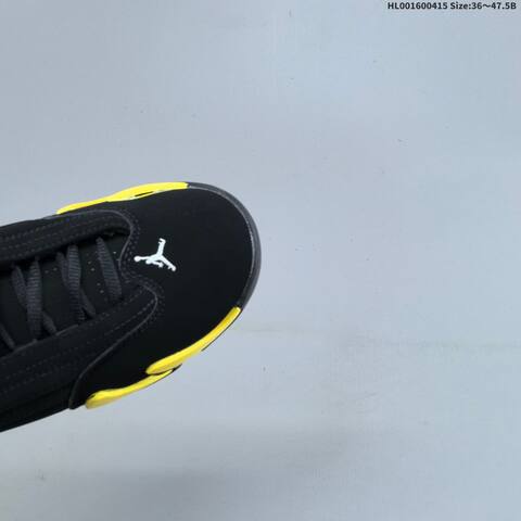 Jordan Air Jordan 14 Retro Thunder Black Yellow EU 36-47 5 Basketball - Unisex (BS-66179)