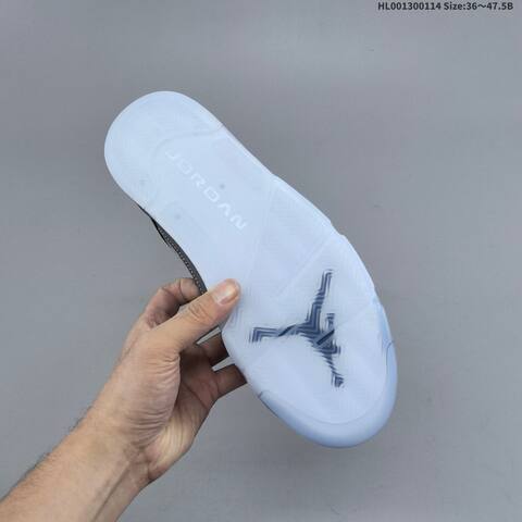 Jordan Air Jordan 5 Retro Wolf Grey White 36 47 5B Basketball - Unisex (BS-66981)