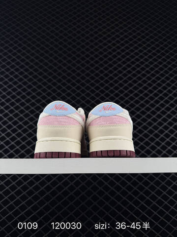 Nike Dunk Low SB Pink Cream White Burgundy Blue EU 36-45 Skate - Unisex (BS-73225)