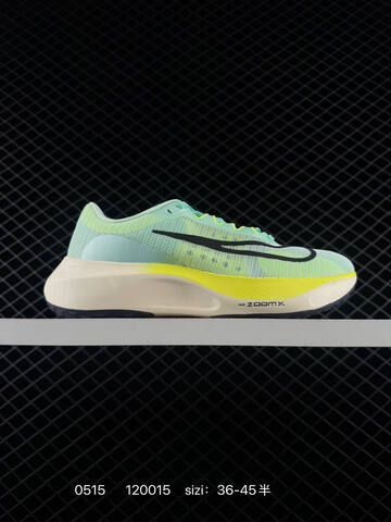 Nike Zoom Fly 5 White Neon Yellow Blue Pink EU 36-45 Running - Unisex (BS-71446)
