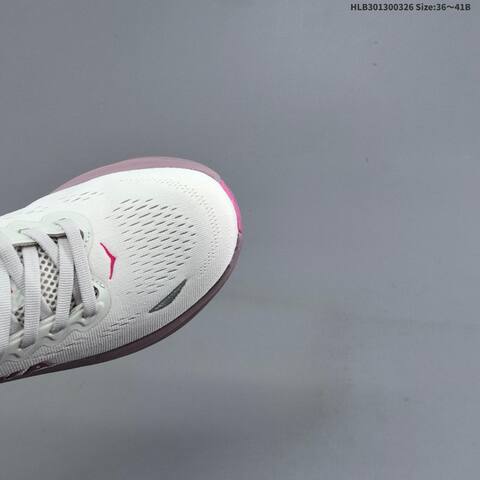 HOKA ONE ONE Bondi 8 White Light Pink Dark Pink EU 36-41 Running Shoe Running Sneakers - Unisex (BS-69373)