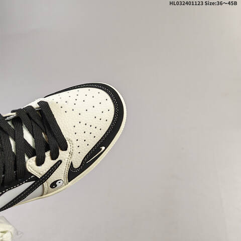 Nike Air Jordan 1 Black White Cream EU 36 45 Basketball - Unisex (BS-63218)